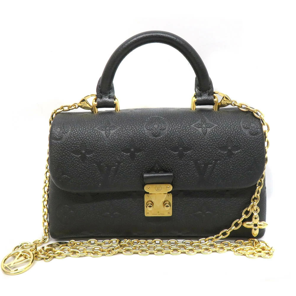 Louis Vuitton Madeleine Monogram Empreinte Black